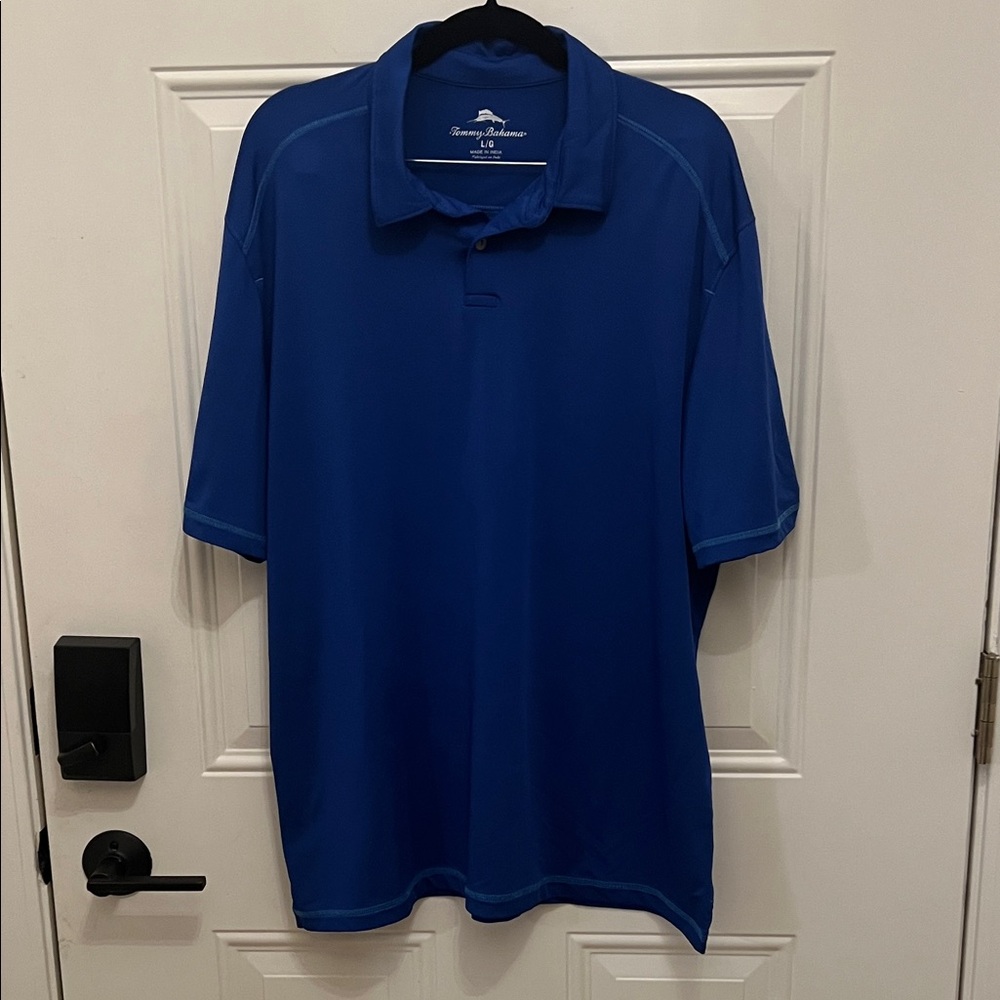 Men’s Tommy Bahama Deep Blue Polo Shirt